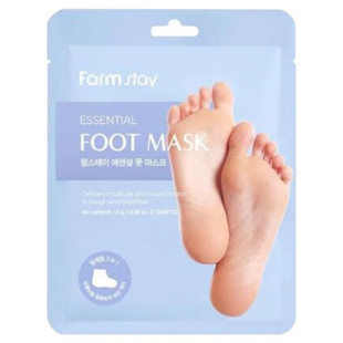Маска-носки для ног FarmStay Essential Foot Mask 1 пара