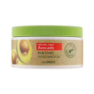 Крем для тіла із екстрактом авокадо The Saem Natural Daily Avocado Body Cream 300ml