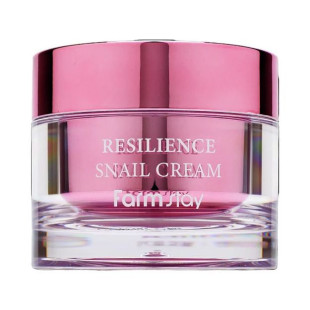 Крем із муцином равлики подвійної дії для вирівнювання тону FarmStay Resilience Snail Cream 80g