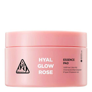 Органические очищающие пэды с дамасской розой Neogen Code9 Hyal Glow Rose Essence Pad 4.56 oz / 13 (70 шт)