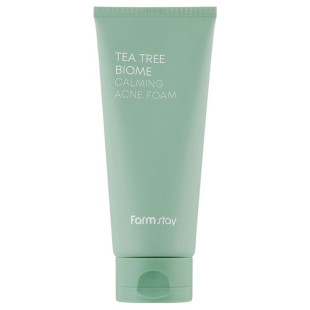 Очищающая пенка для проблемной кожи Farmstay Tea Tree Biome Calming Acne Foam 180ml